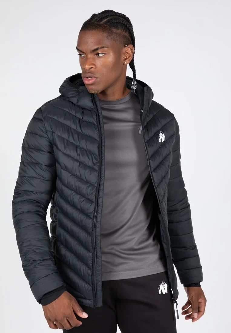 Osborn Puffer Jacket - Black [Madhësia: XL]