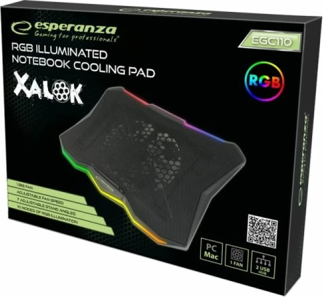 Pad ftohës gaming Esperanza XALOK EGC110, i zi
