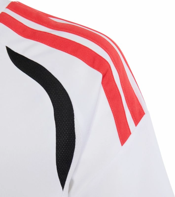 Fanellë për fëmijë adidas, e bardhë, e zezë dhe e kuqe [Madhësia: 116 cm]