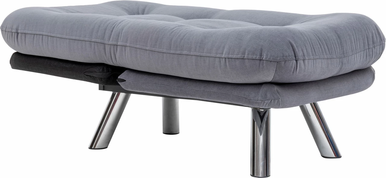 Krevat-karrige një vendëshe, Atelier del Sofa, Misa Small Solo, ngjyrë gri