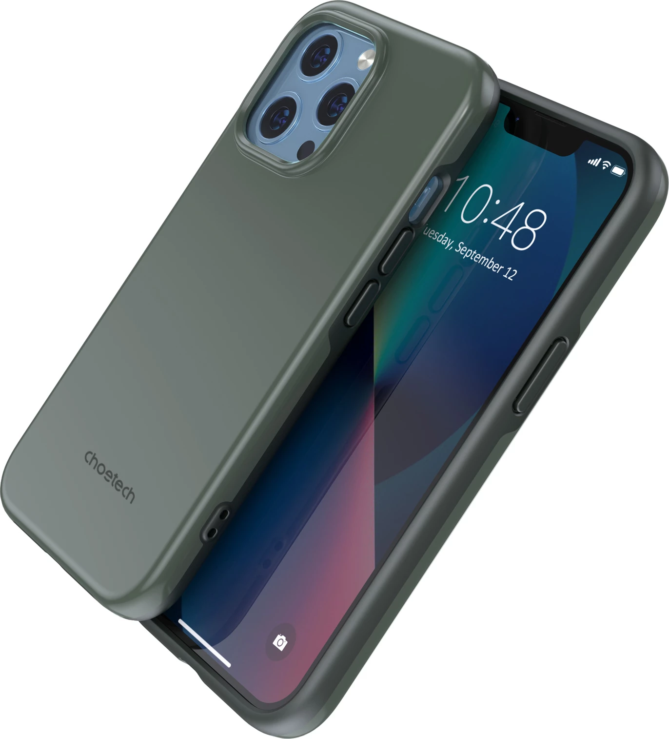 Mbështjellës Choetech PC0114-MFM-GN për iPhone 13 Pro Max, MagSafe, i gjelbër