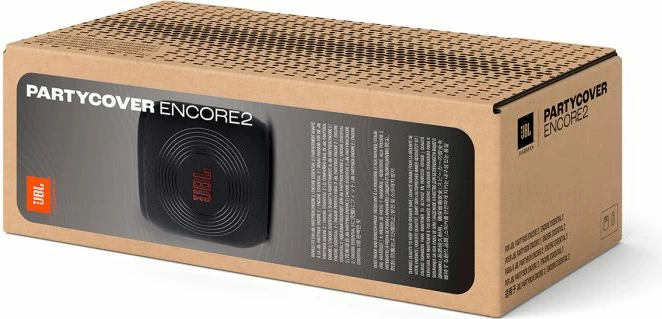 Mbulesë për Altoparlant JBL PartyCover Encore 2 për PartyBox Encore 2/Encore Essential 2, rezistente ndaj pluhurit dhe gërvishtjeve, e zezë