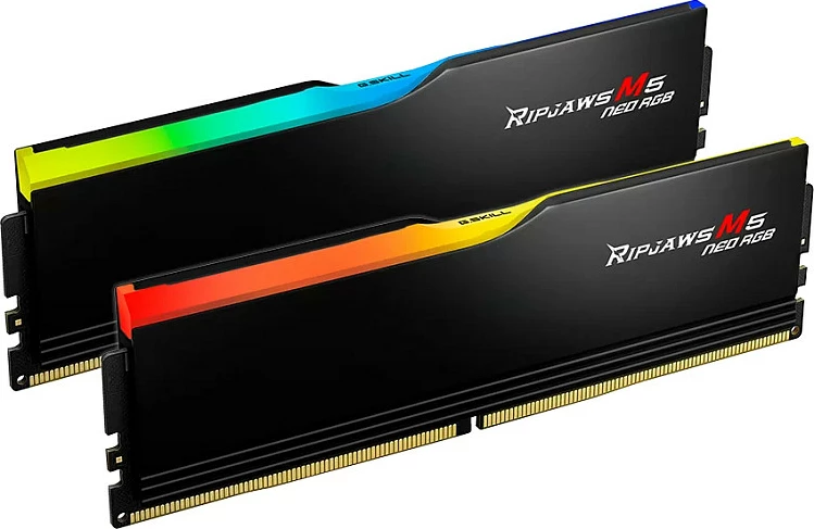 RAM Memorje G.Skill Ripjaws M5 Neo RGB 64GB (2x32GB) DDR5 6000MT/s, e zezë