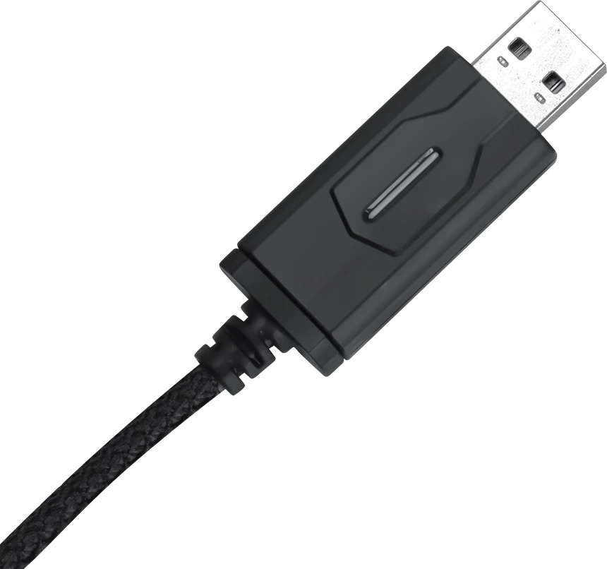 Kufje gaming Marvo HG8902, USB me kabllo, RGB, stereo, të zeza