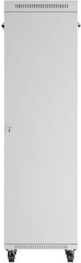 Kabinet rack LANBERG 19" 42U 600x1000, derë xhami, qëndrim, gri
