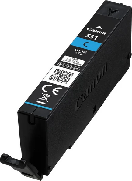 Fishek bojë, Canon, CLI-531 / 6119C001, 8.2 ml, 515 faqe, standard, cian