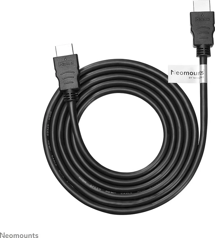 Kabllo HDMI Neomounts HDMI6MM, 2 m, HDMI 1.4, 10.2 Gbps, e zezë