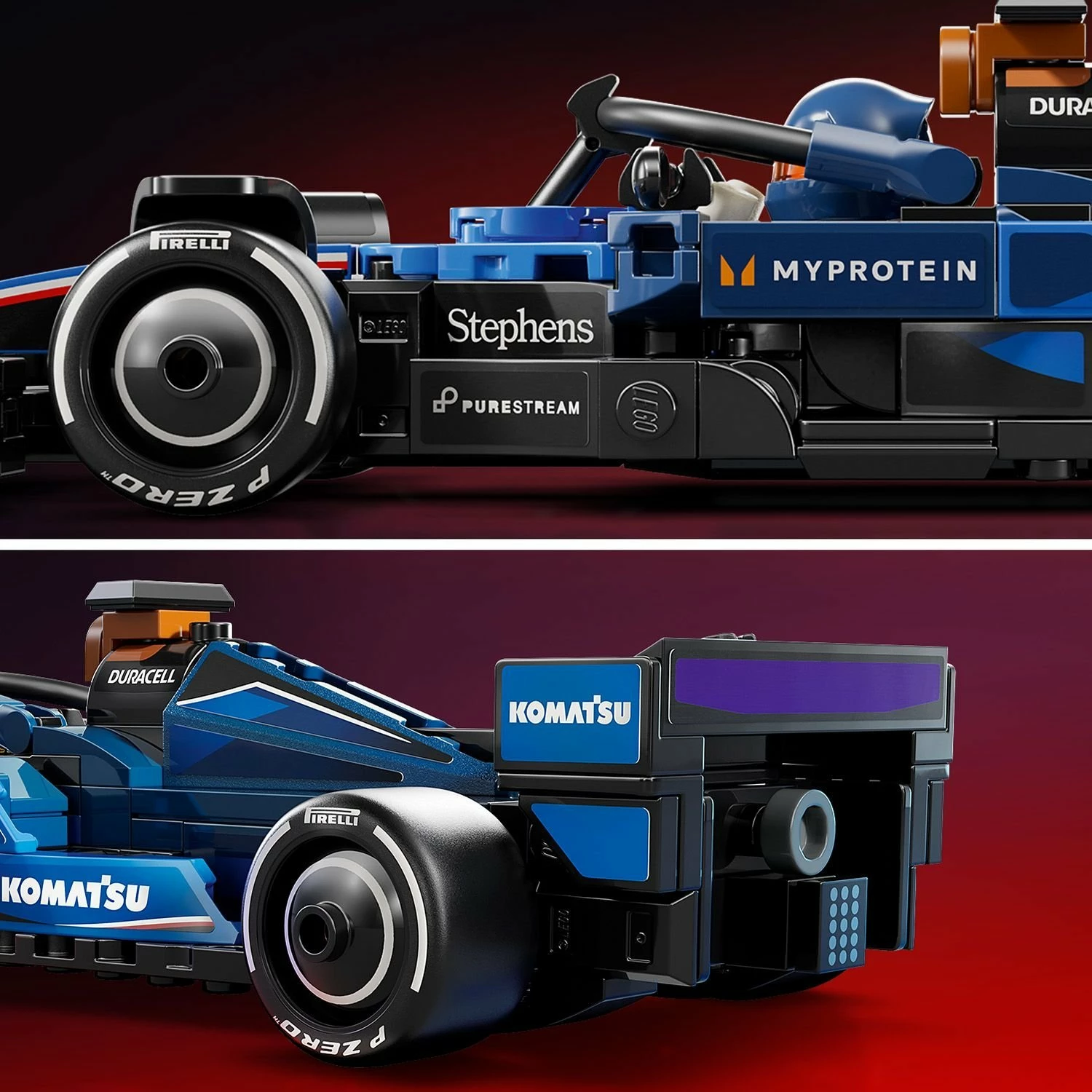 Set LEGO Speed Champions F1 Williams Racing FW46 77249, 263 pjesë, blu