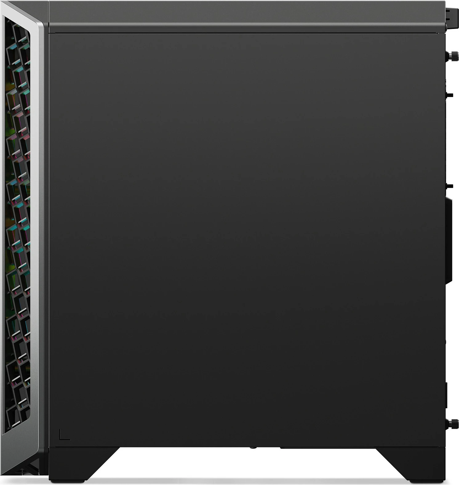Kompjuter desktop Lenovo IdeaCentre LOQ 26ADR10, Ryzen 7 8745HX, 16GB DDR5, 1TB SSD, GeForce RTX 5070 12GB, Windows 11 Home, Luna Grey/Eclipse Black