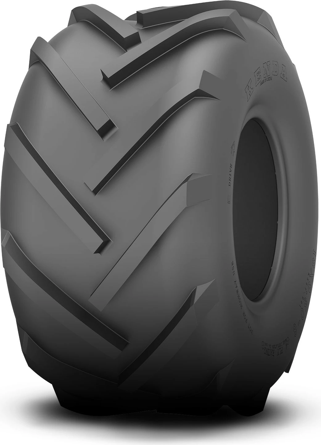 Gomë traktori Kenda K357 3.50-8 4PR, e zezë