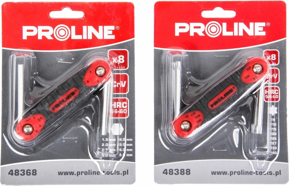 Set çelësa imbus PROLINE 48367 2.0-10 mm, 7 copë