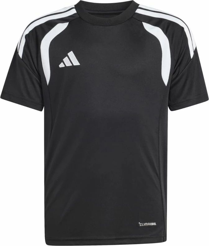 Fanellë futbolli adidas për fëmijë, e zezë [Madhësia: 128 cm]