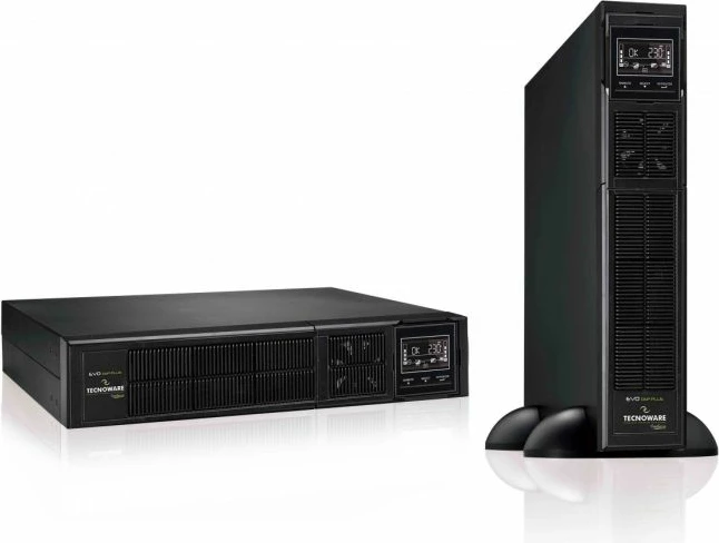 UPS TECNOWARE EVO DSP PLUS FGCEDP1202RTIEC 1200VA Rack/Tower, IEC C13, e zezë