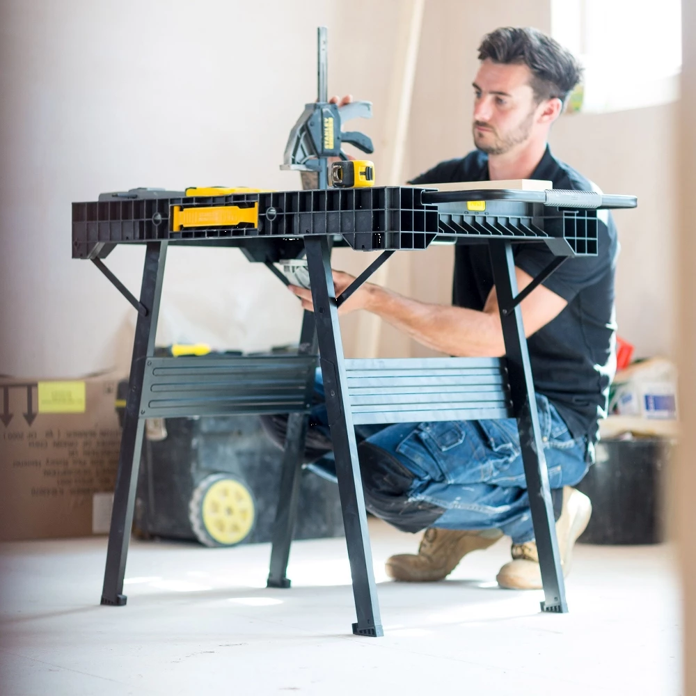 Tavolinë pune e palosshme Stanley FATMAX FMST1-75672, kapacitet 455 kg, sipërfaqe 85 x 60 cm