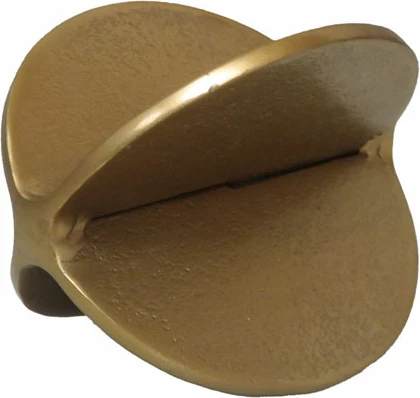 Dekorim ARTIOM, nyje, alumin, ngjyrë ari, 9x9x11cm