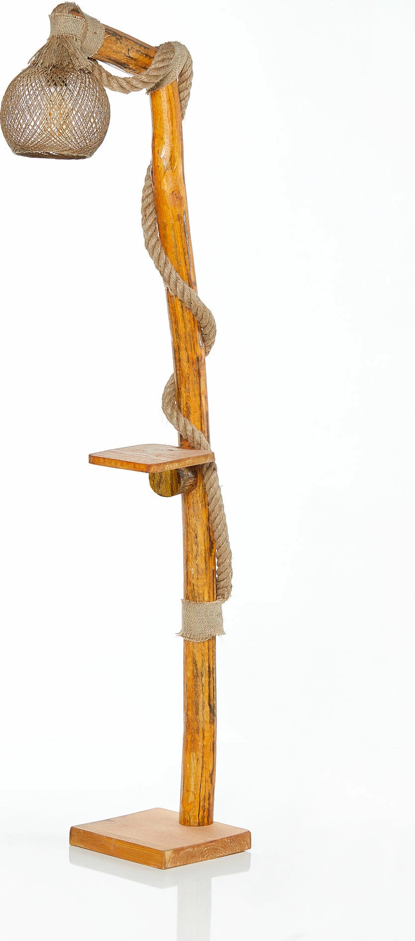 Llambë dyshemeje Opviq, model Arbor, ngjyrë natyrale