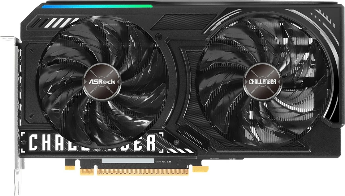 Kartelë grafike ASRock Arc A580 Challenger OC 12GB, e zezë