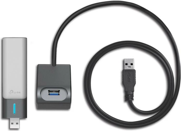 Adapter Wi‑Fi USB TP-Link Archer TX50UH, me bazë dhe kabllo, i zi