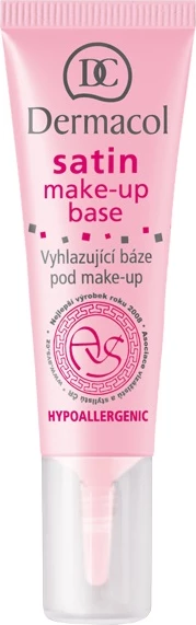 Baza për makijazh Dermacol Satin Make-Up Base për femra Transparent 10ml