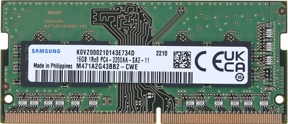 RAM për laptop Samsung, 16GB DDR4, 3200MHz