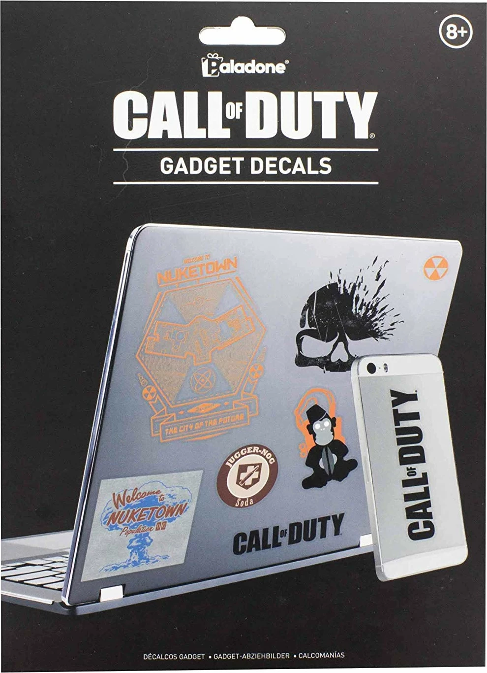 Set stikera Paladone Call of Duty, të heqshme, waterproof, licencë zyrtare, 1 set