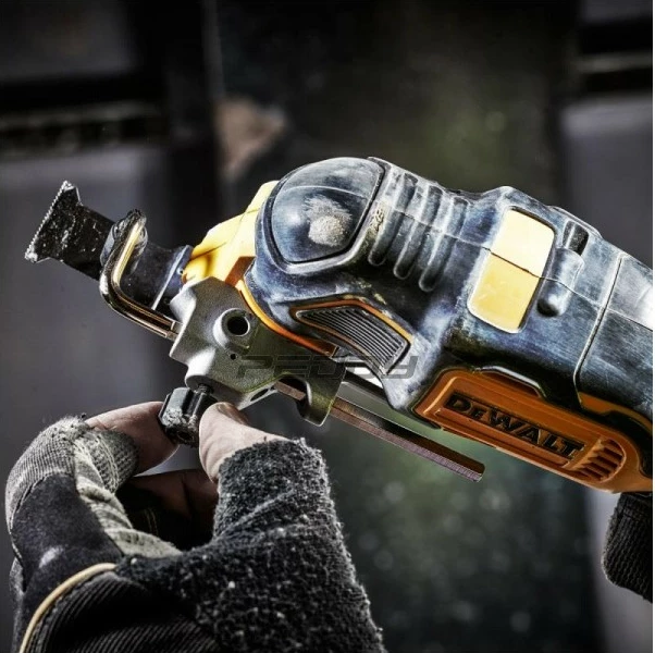 Multitool DeWALT DCS355N-XJ, 18V, Li-Ion, zi/verdhë