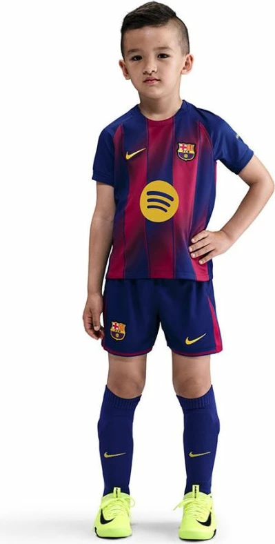 Komplet stadiumi fëmijësh Nike FC Barcelona 2025/2026, HJ5619-456