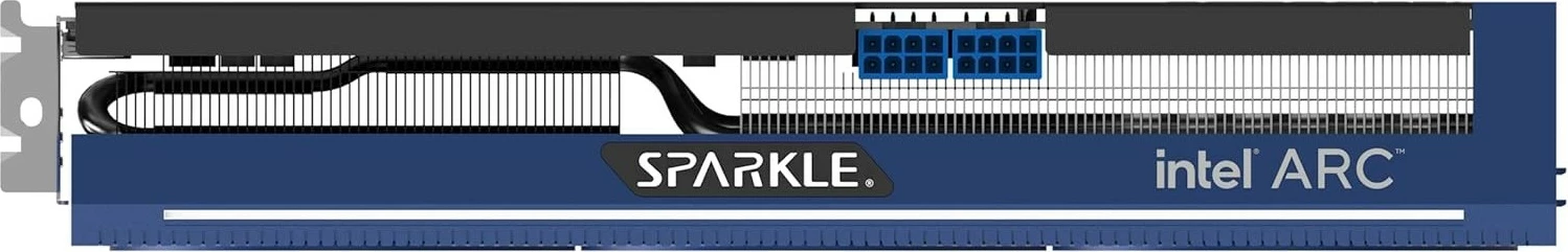 Kartelë grafike Sparkle Intel Arc A750 TITAN OC Edition, 8 GB, PCI Express 4.0, e zezë dhe blu