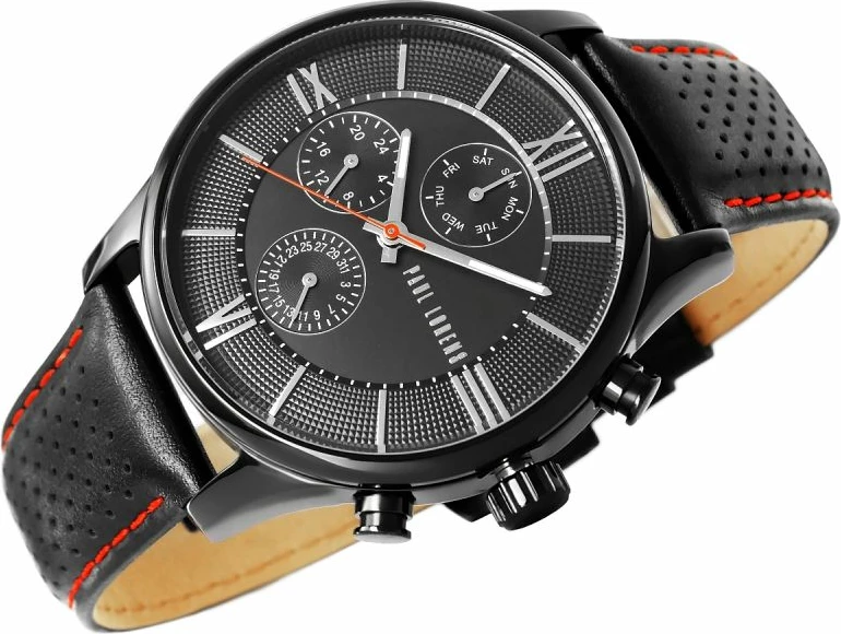 Orë dore për meshkuj Paul Lorens, e zezë