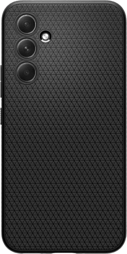 Mbështjellës Spigen Liquid Air 17314 për Samsung Galaxy A34, silikoni, i zi