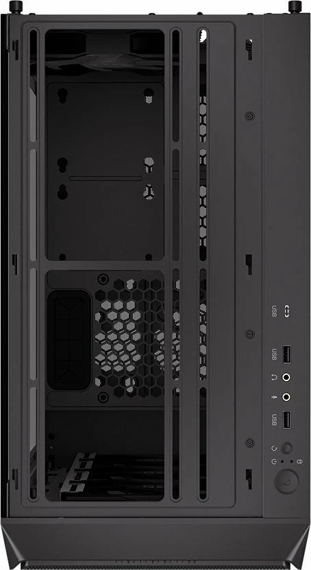 Kasë Endorfy Arx 500 ARGB EY2A011 Midi Tower ATX me xham të temperuar, 4x 140mm PWM ARGB fanë, Black