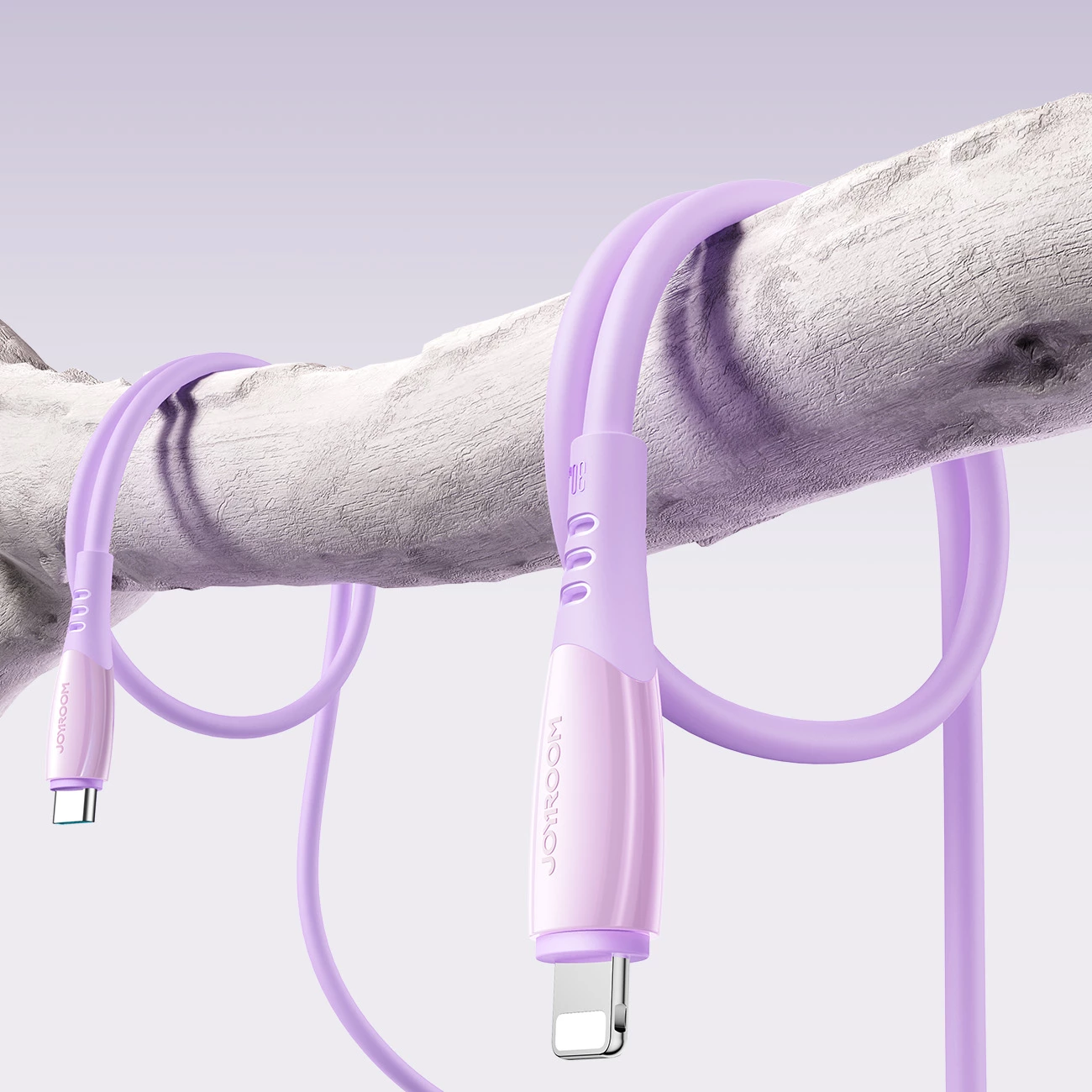 Kabllo Joyroom S-A59 Vibrant Series USB-C në Lightning 1.2 m 30W, vjollcë