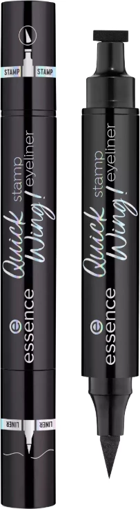 Penel për sy Essence Quick Wing Stamp 01 Black, 3.5 ml