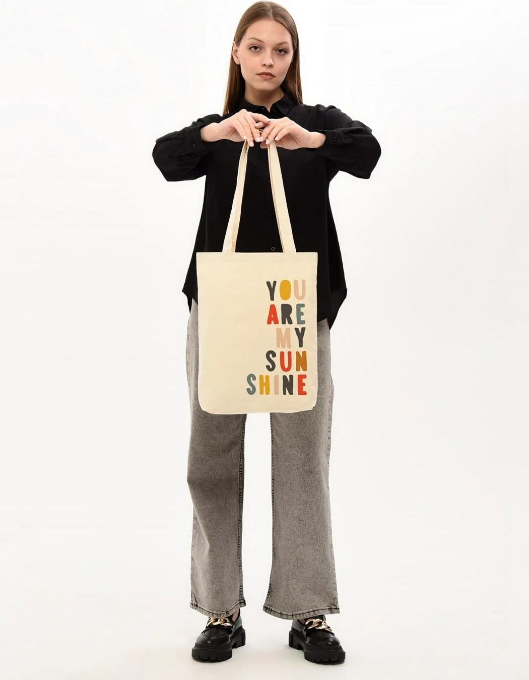 Qese Tote Zoozie Bags, krem, 1229