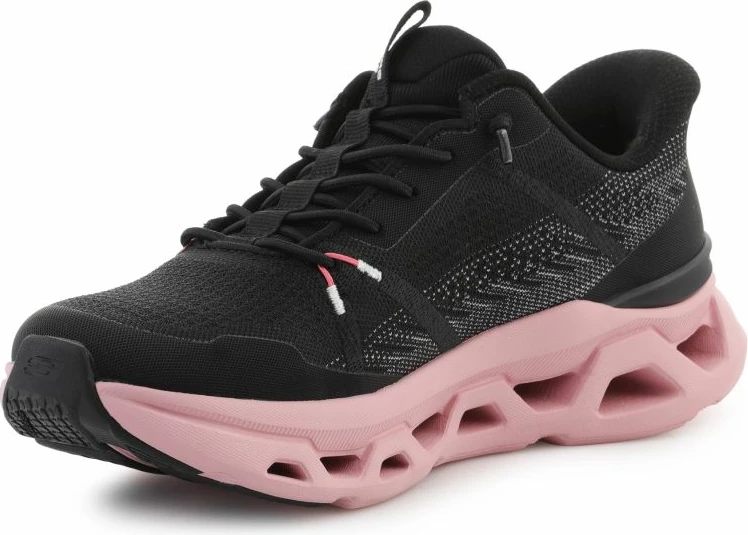 Atlete lifestyle Skechers Slip-ins Glide Step Altus Fast Lane 150513-BKMV, të zeza/mauve