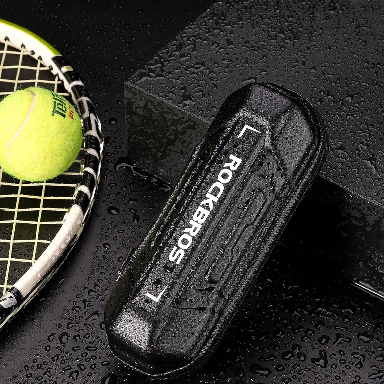 Çantë biçiklete Rockbros 30990003001 për mbajtëse shishe, e zezë