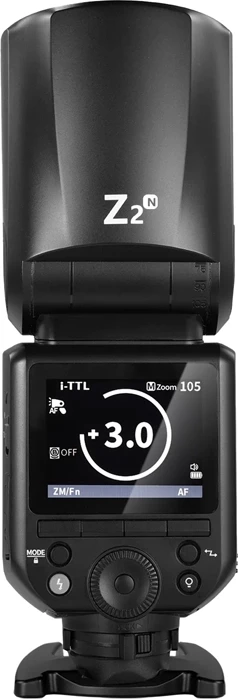 Blic speedlite Neewer Z2-N TTL me kokë rrethore për Nikon, i zi, set