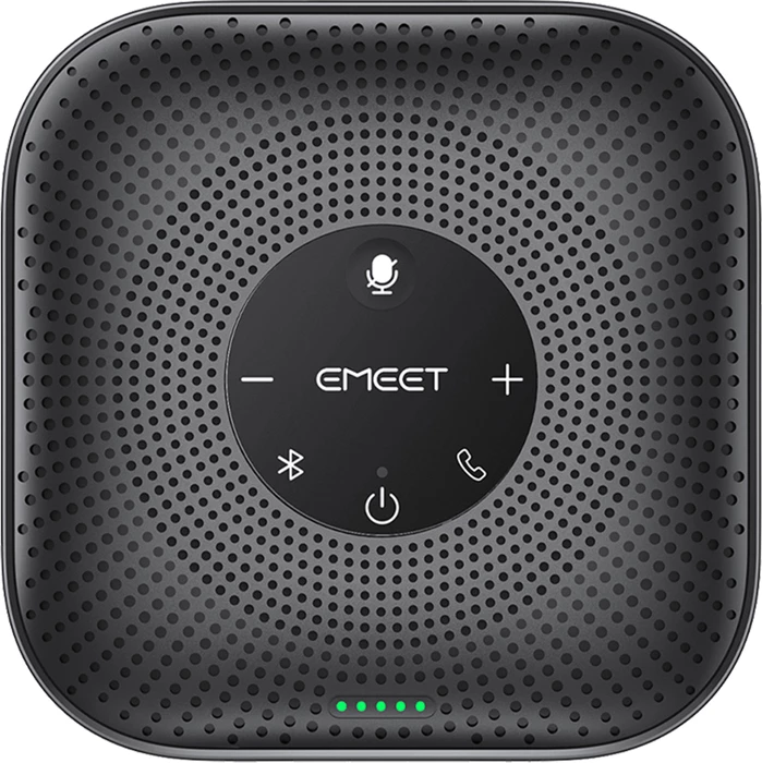 Altoparlant konferencash Emeet OfficeCore M0 Plus E1103, USB-C/Bluetooth 5.0, bateri 2600mAh, i zi, set me kabllo USB-C 1m