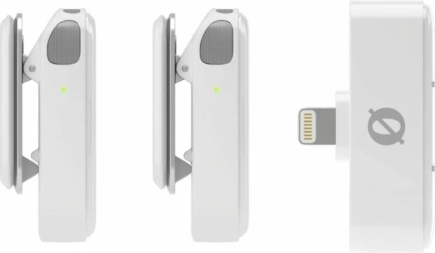 Wireless mikrofon RODE Wireless Micro, i bardhë, 2 kanale