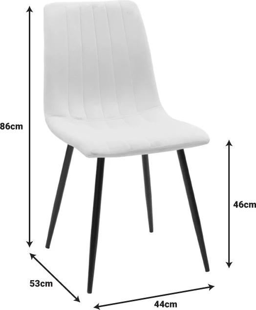 Tavolinë me karrige Balou-Noor, set prej 5 copësh, MDF, e zezë-verdhë, D100x73cm