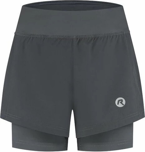 Shorce 2-n-1 për femra Rogelli, gri