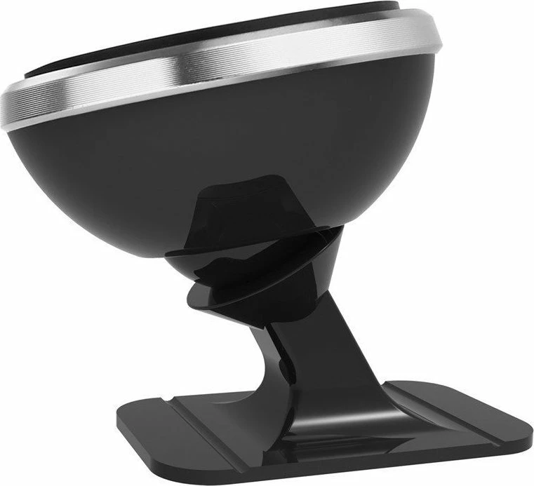 Mbajtëse magnetike për celular Baseus 360° Rotation Magnetic Mount Holder SUGENT-NT0S, montim me shirit ngjitës, argjend