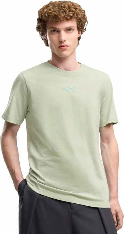 Maicë për meshkuj Puma ESS Small No.1 Logo Centered Tee 692912 28, e gjelbër e hapur