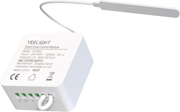 Modul i mençur kontrolli Yeelight YLAI002, Wi-Fi/Bluetooth, i bardhë