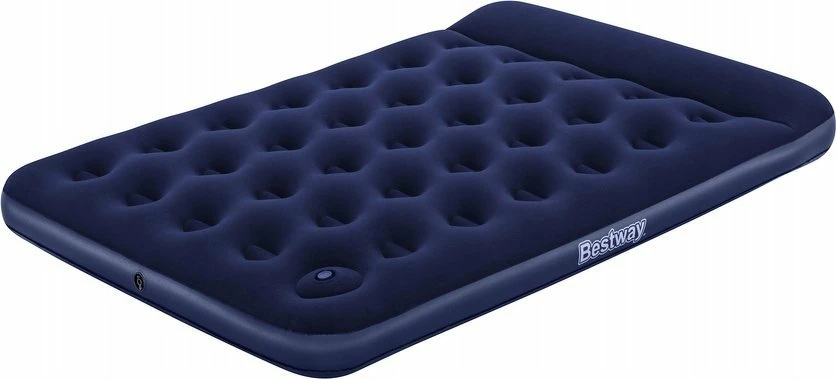 Dyshek ajri dopio Bestway 67225 191x137x28 cm, me pompë këmbë, blu