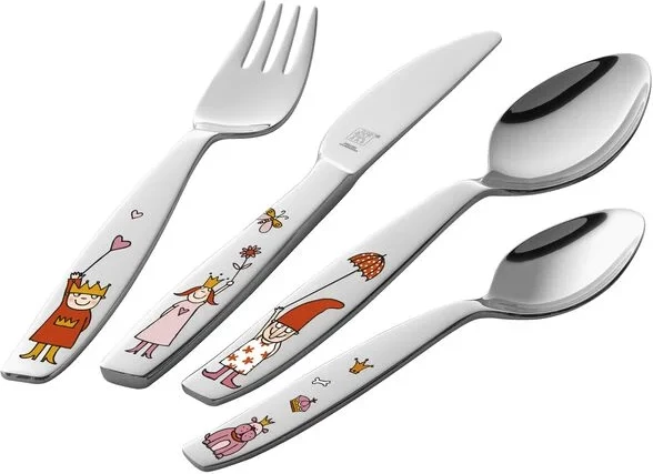 "Set thike, piruni dhe luge për fëmijë – 4 pjesë, i lustruar" - Zwilling