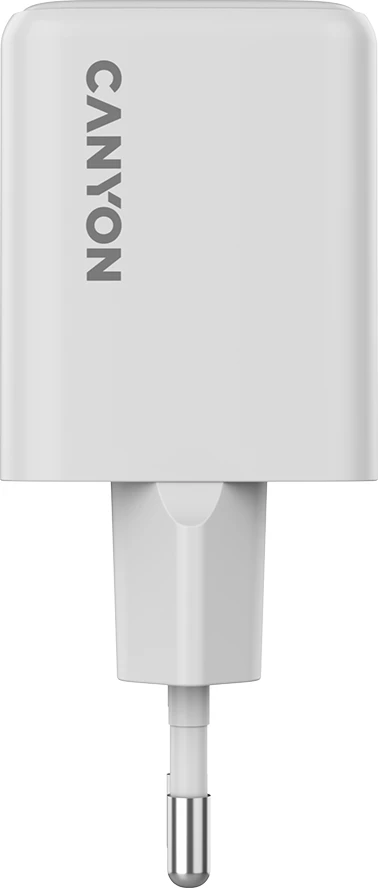 Karikues CANYON CU35CC 35W GaN 2x USB-C PD/PPS, EU, i bardhë