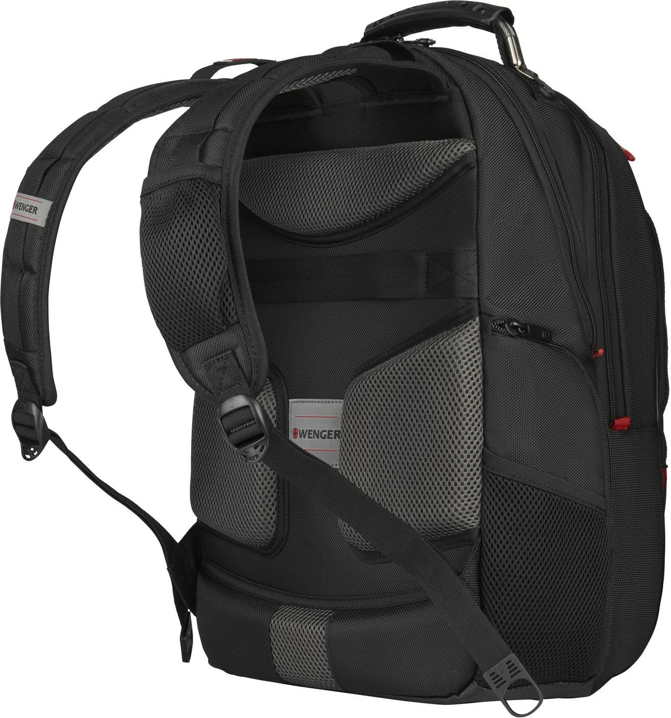 Çantë shpine Wenger Pegasus Deluxe Ballistic 16 inç e zezë