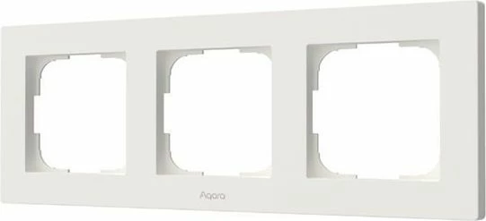 Kornizë çelësi AQARA Switch Frame H2 EU 3-gang 86×228 mm, e bardhë