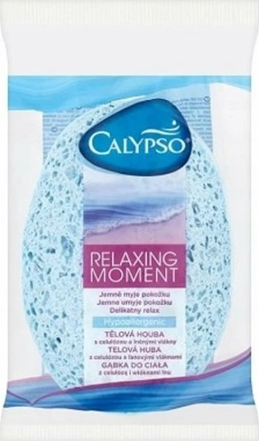 Sfungjer banjoje Spontex Calypso Relaxing Moment, celulozë, blu e çelët